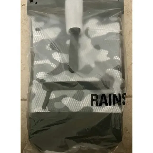 Rains Rolltop Rucksack Mesh Camo NWT - Picture 3 of 5